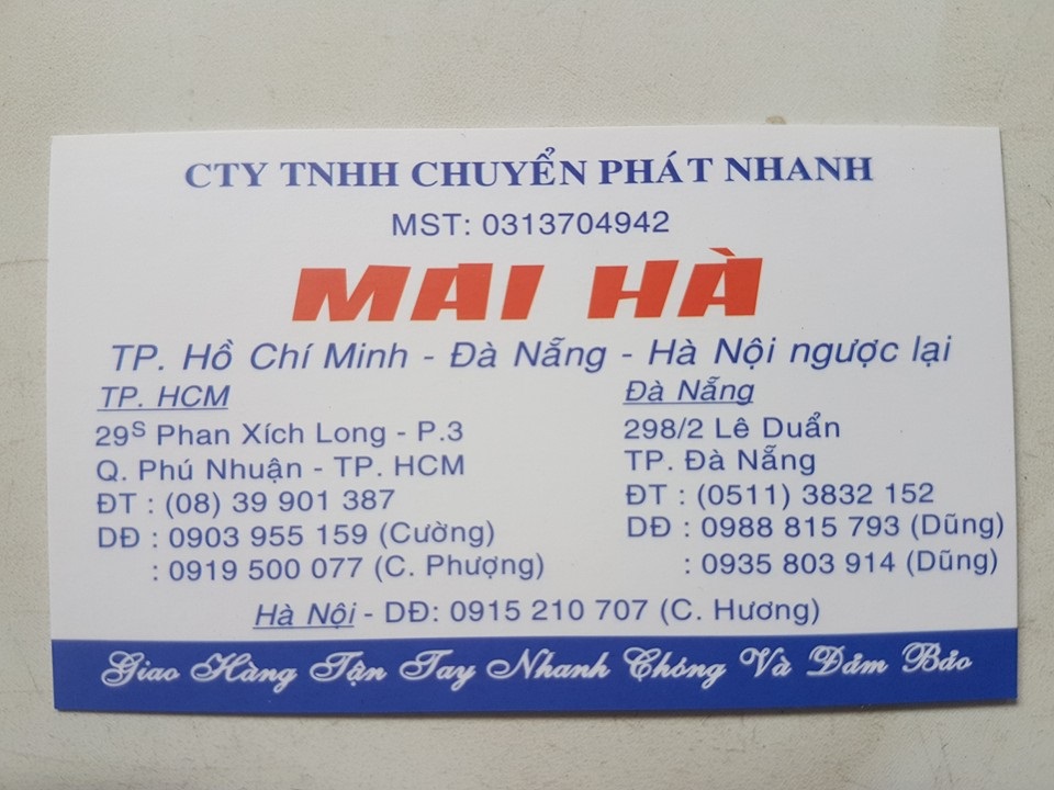 Công ty TNHH MTV Mai Hà Gia