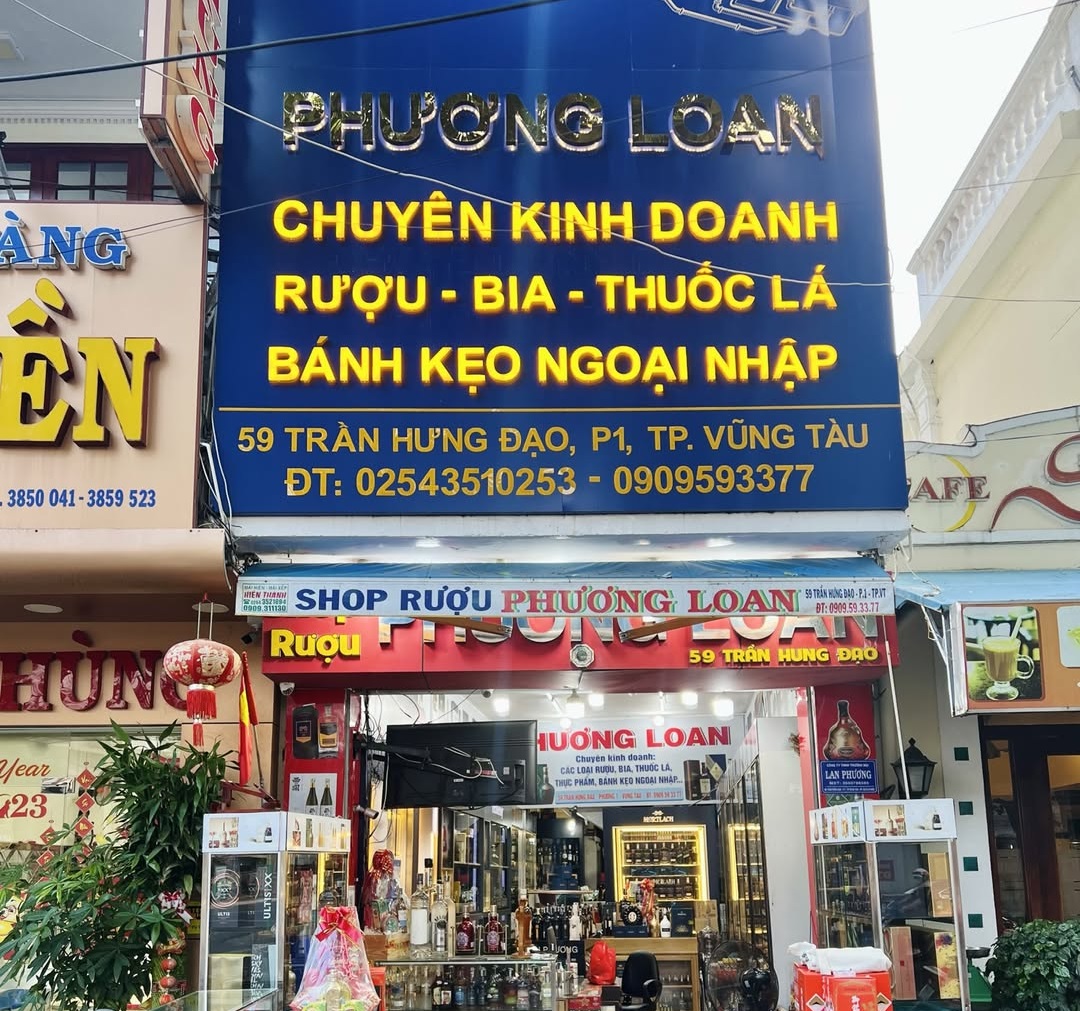 Shop Rượu Phương Loan Vũng Tàu