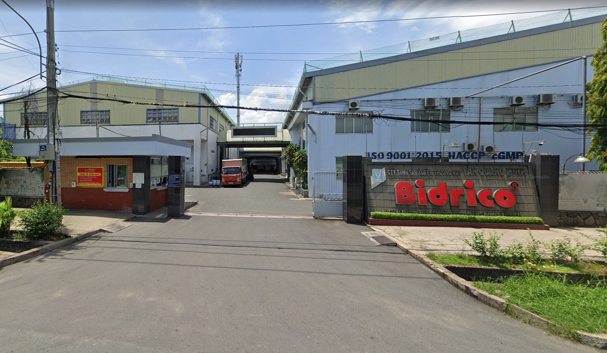 NHÀ MÁY SẢN XUẤT NƯỚC BIDRICO