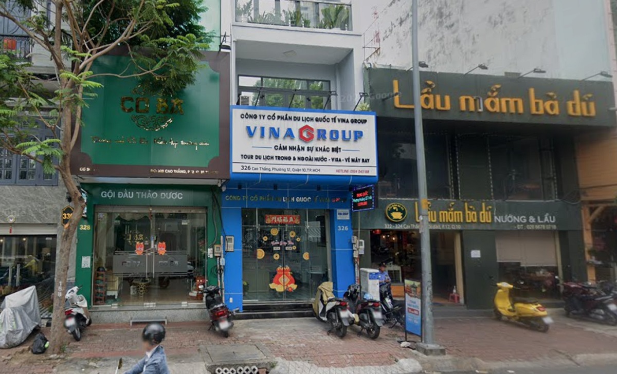 CÔNG TY CỔ PHẦN DU LỊCH QUỐC TẾ VINA GROUP