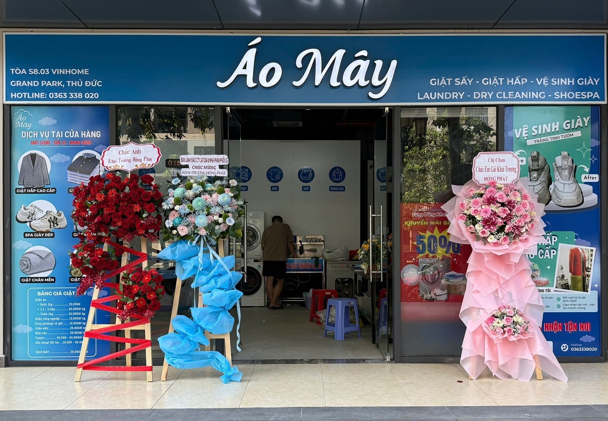 Áo Mây Laundry – Dịch vụ Giặt Ủi & Giặt Hấp tại Vinhomes Grand Park