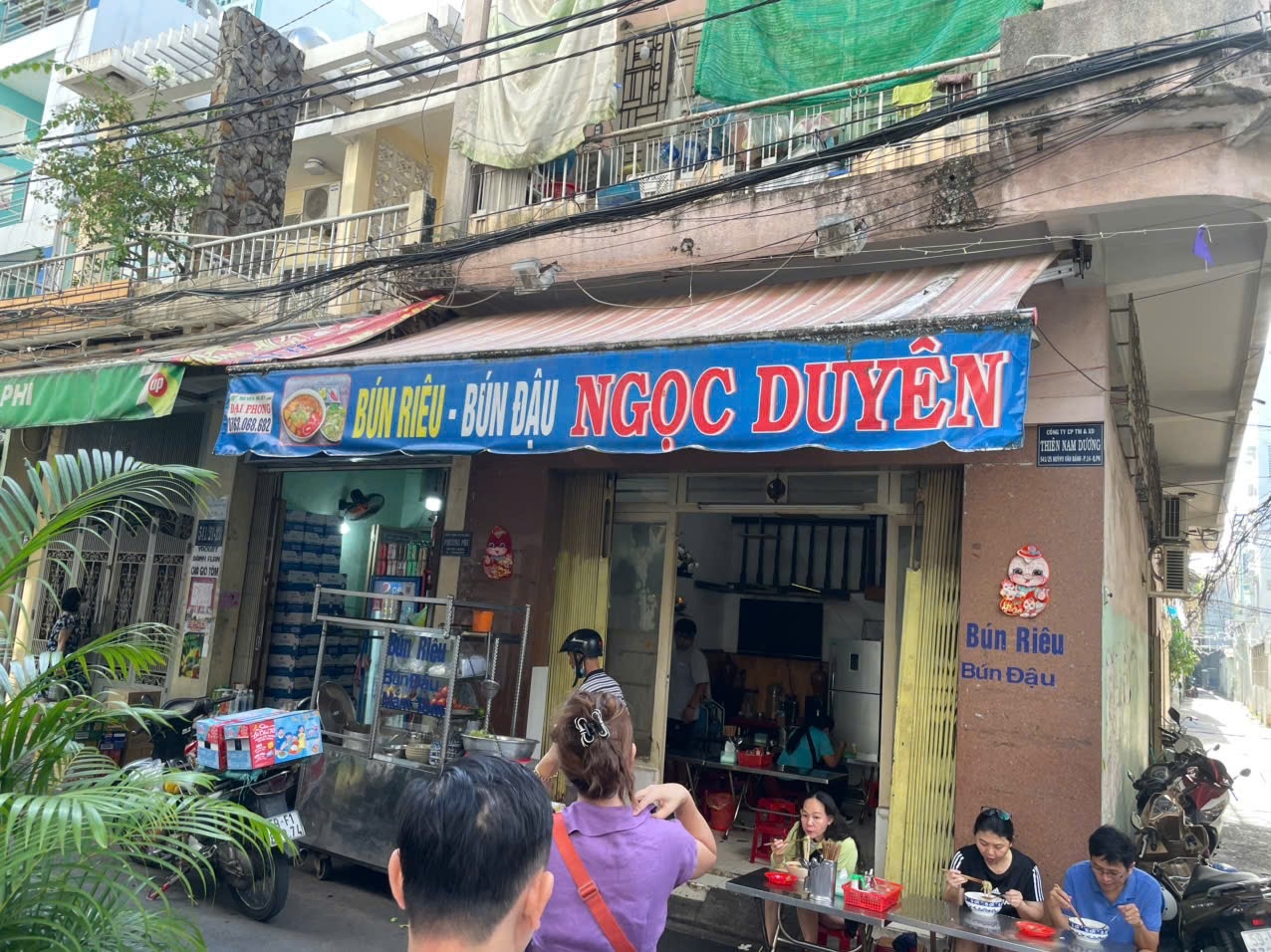 Quán Bún riêu – Bún đậu Ngọc Duyên