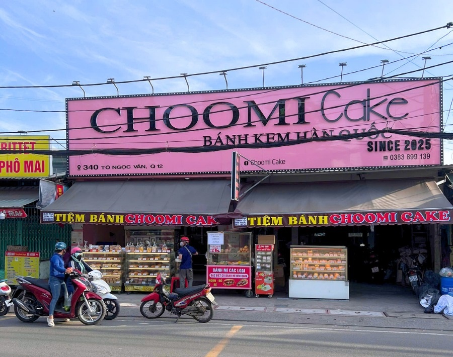 Choomi Cake – Tiệm Bánh Hàn Quốc tại Tô Ngọc Vân