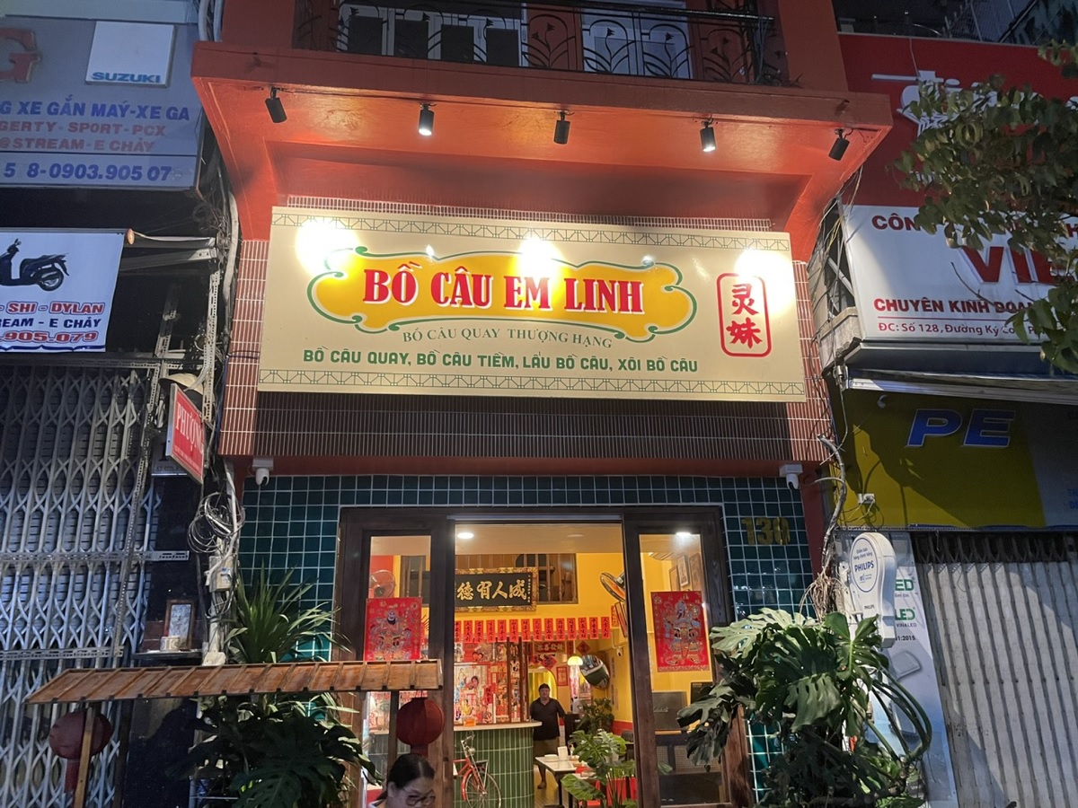 Tiệm chim câu quay Em Linh