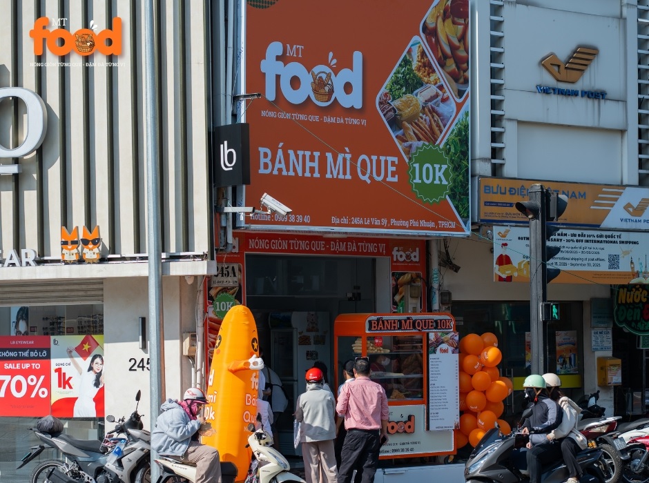 Bánh mì que MT – Bánh mì ngon trên đường Lê Văn Sỹ, Phú Nhuận