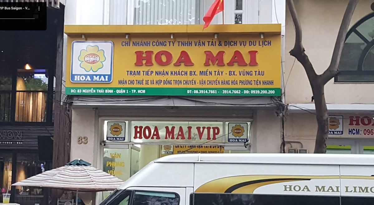 Nhà xe Hoa Mai – Bến Thành đi Vũng Tàu