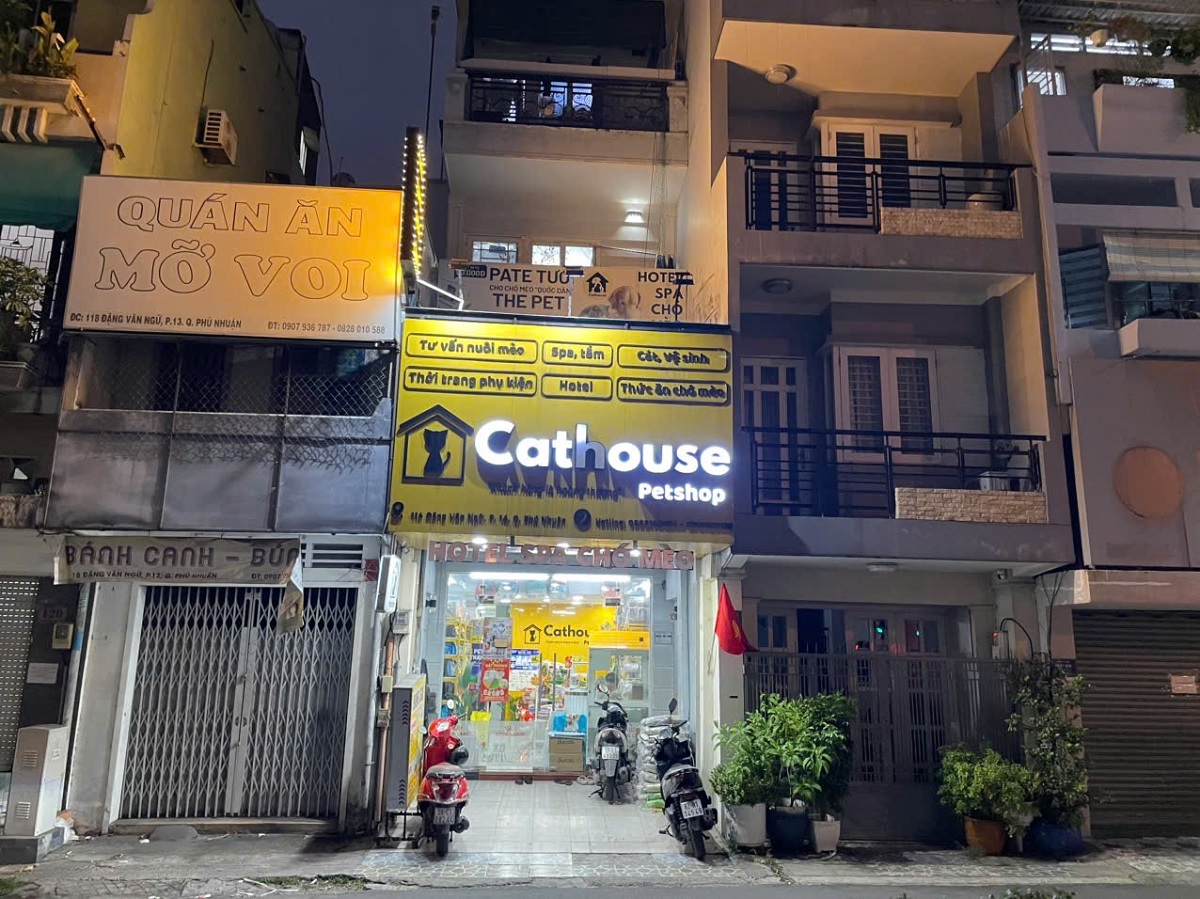 Cửa hàng thú cưng Cathouse Petshop Đặng Văn Ngữ