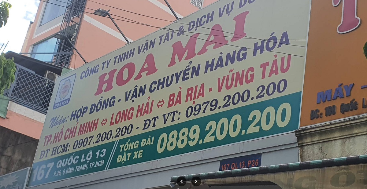 Nhà xe Hoa Mai – Bến xe Miền Đông (cũ) đi Vũng Tàu