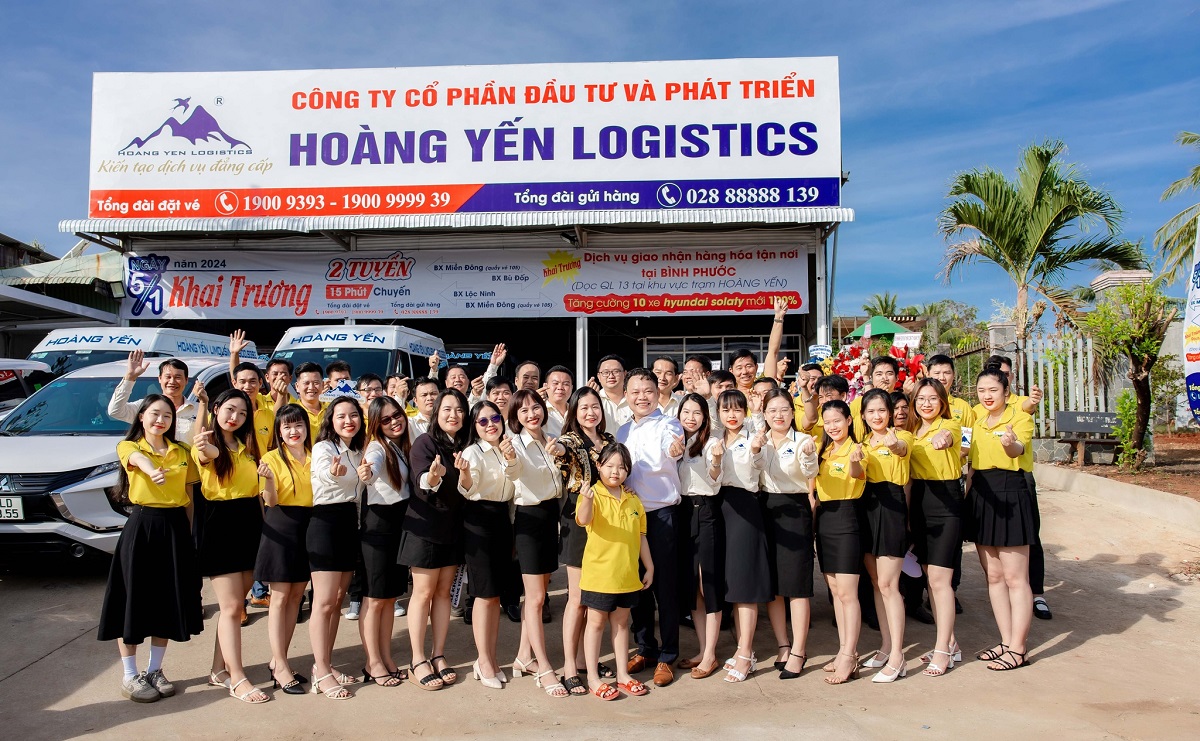 CÔNG TY CỔ PHẦN ĐẦU TƯ PHÁT TRIỂN HOÀNG YẾN LOGISTICS