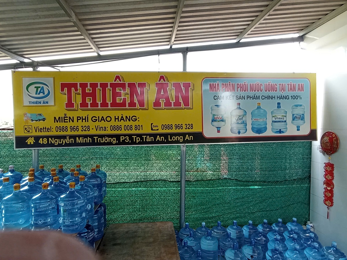 Đại lý nước Thiên Ân (iWater Tân An)