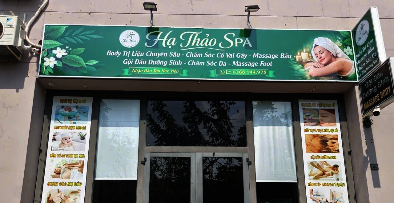 Tiệm Spa Hà Thảo – Không gian chăm sóc sức khỏe và thư giãn tại Sky 9