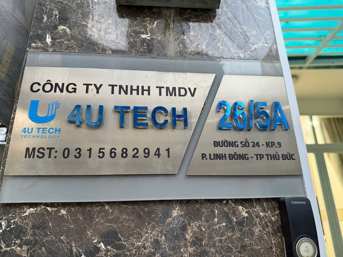 CÔNG TY TNHH TMDV 4UTECH