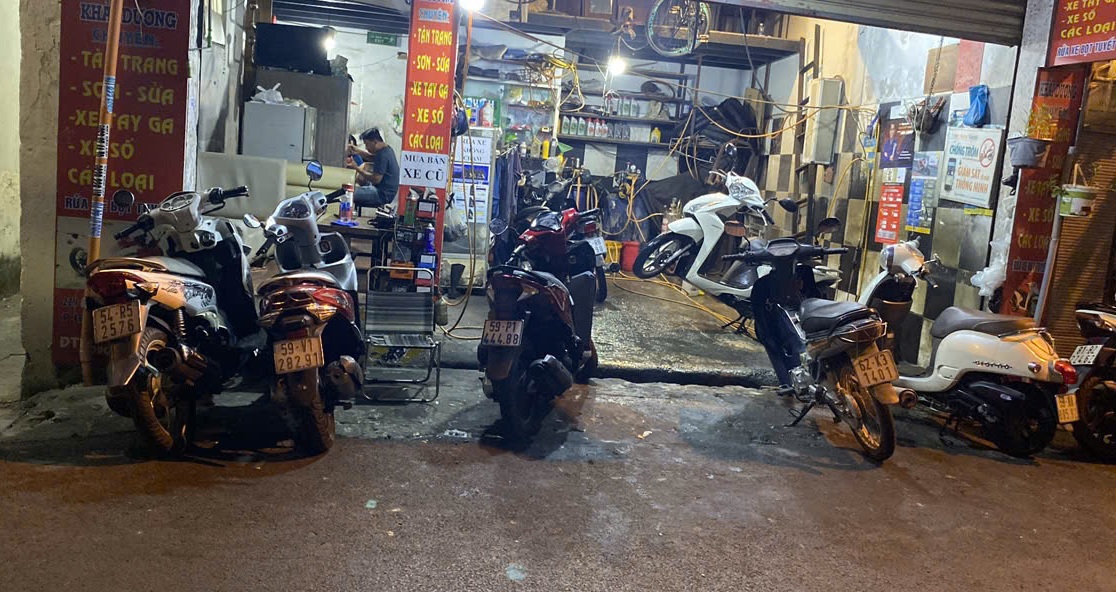 Tiệm sửa xe máy Khải Dương