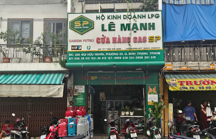 Cửa hàng Gas Lê Mạnh