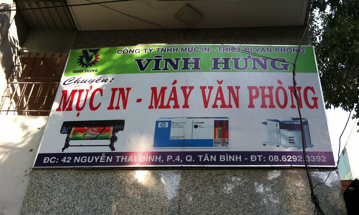 CÔNG TY TNHH MỰC IN MÁY VĂN PHÒNG VĨNH HƯNG