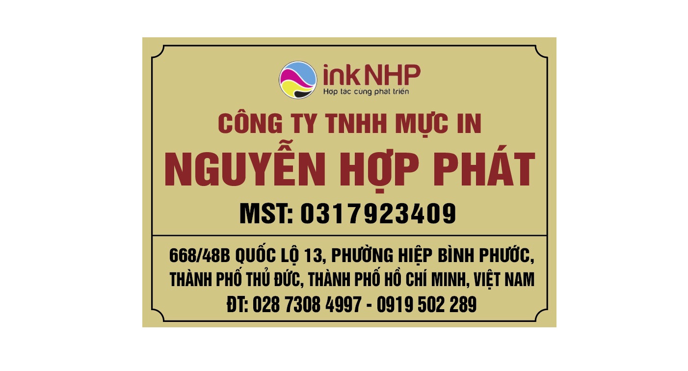 CÔNG TY TNHH MỰC IN NGUYỄN HỢP PHÁT