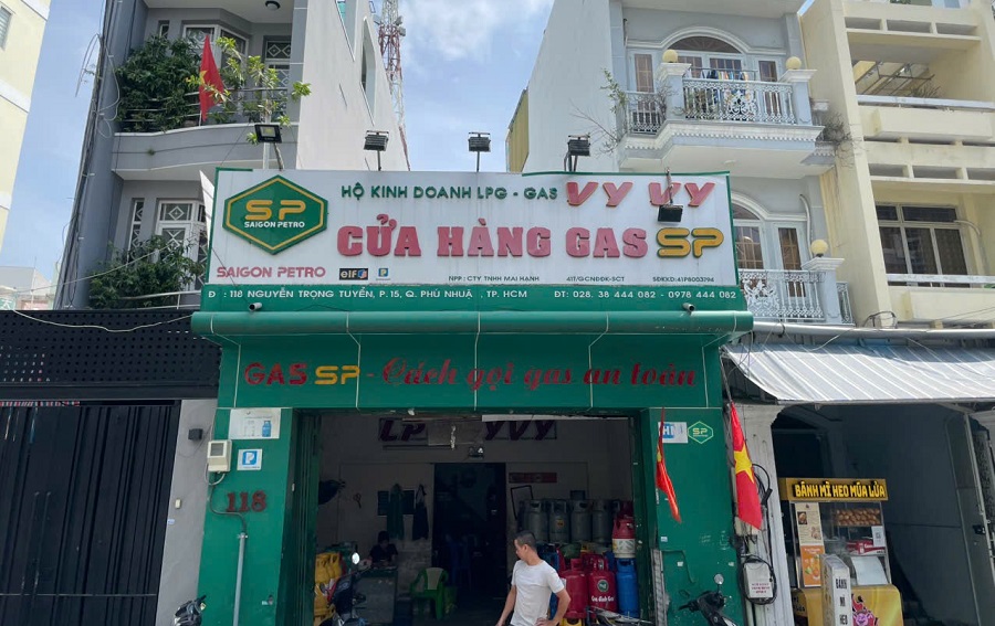 Cửa hàng Gas Vy Vy