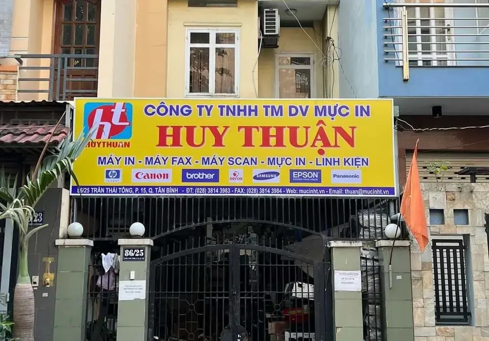 CÔNG TY TNHH TM DV MỰC IN HUY THUẬN