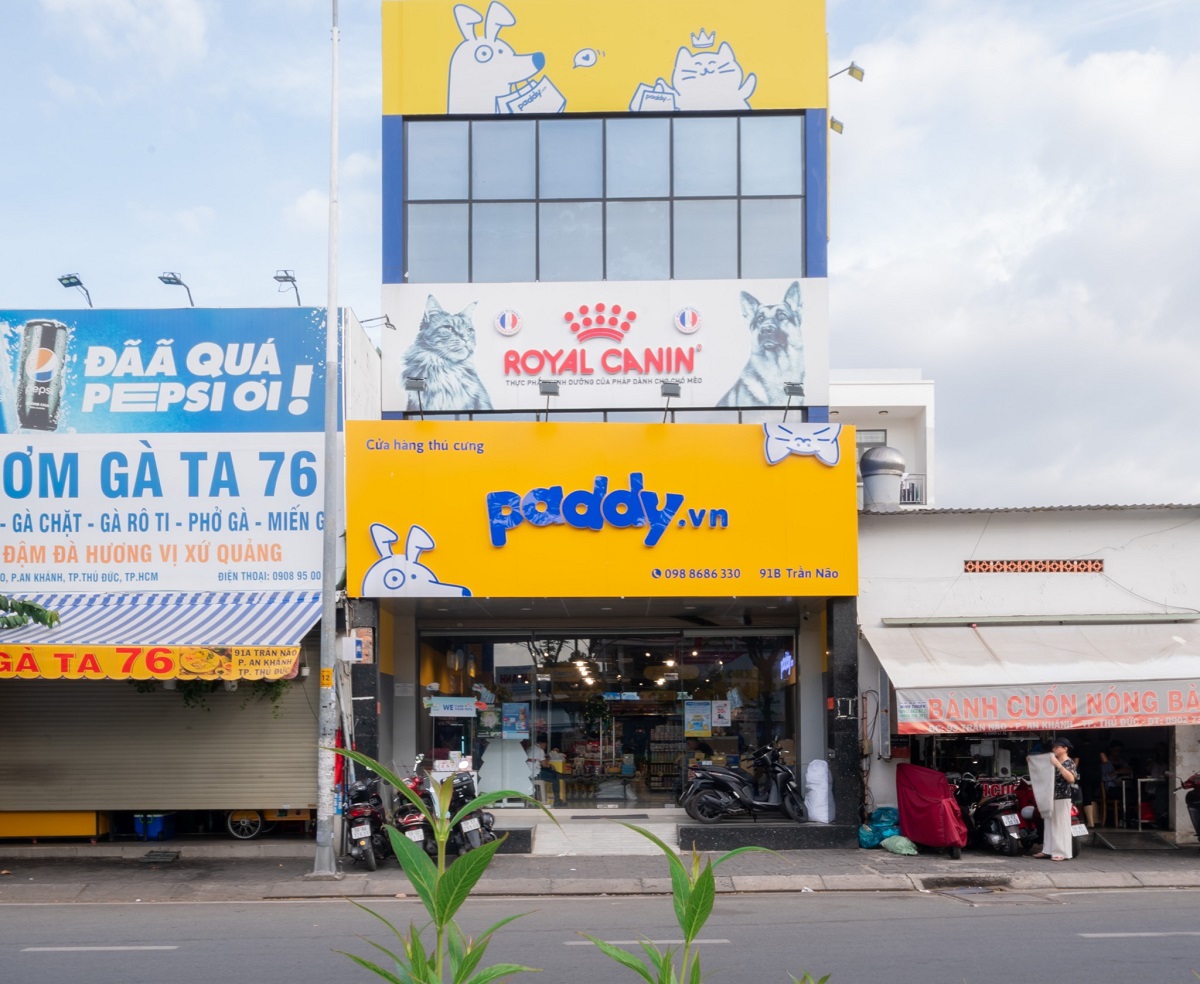 Paddy Trần Não – Phụ kiện và thức ăn thú cưng