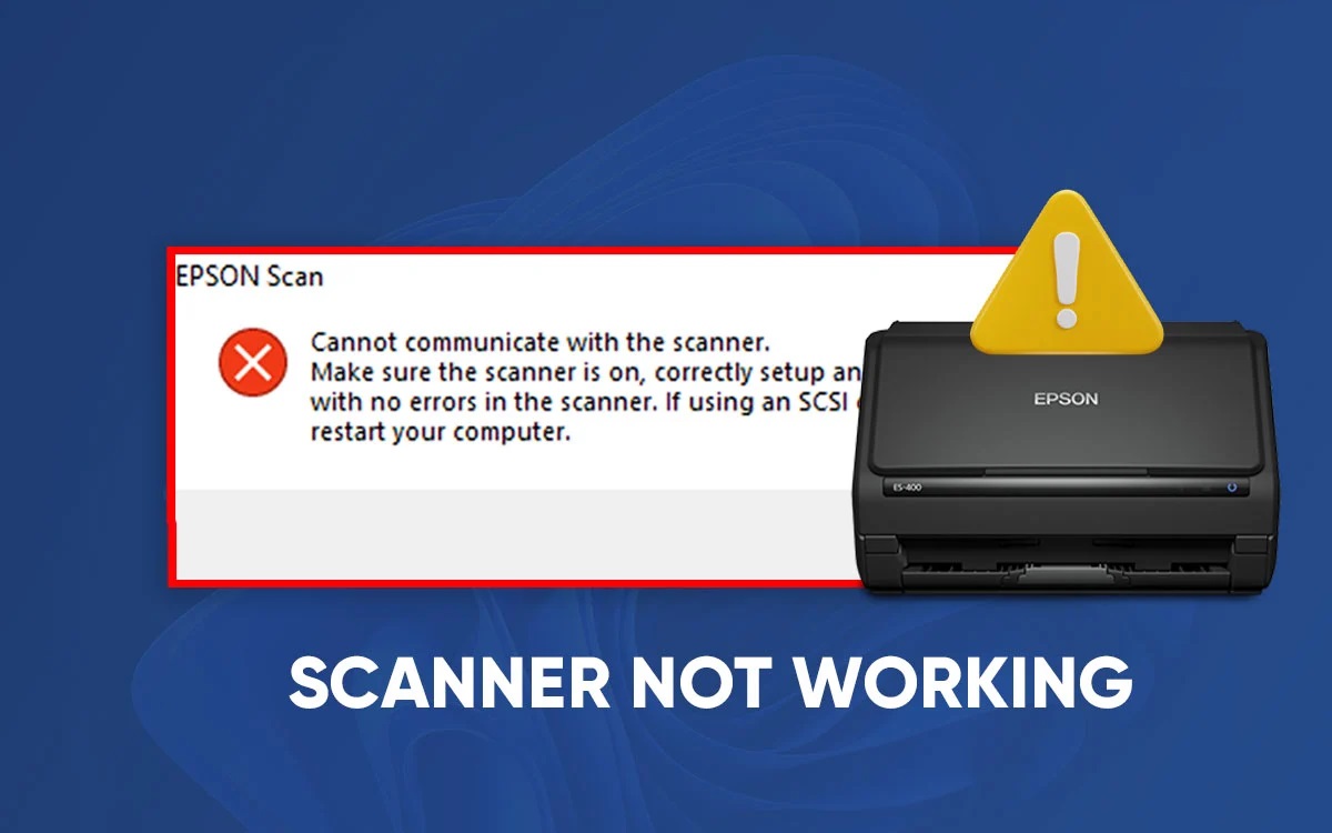 Những lỗi phổ biến khi vận hành máy scan – Nguyên nhân và cách nhìn hệ ...
